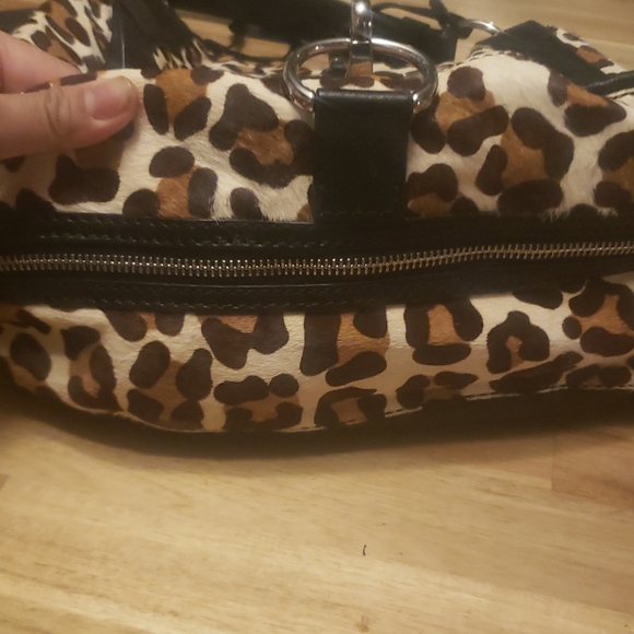 NWoT Karen Millen CalfHair and Leopard Bag - Picture 5 of 8